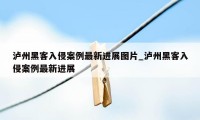 泸州黑客入侵案例最新进展图片_泸州黑客入侵案例最新进展